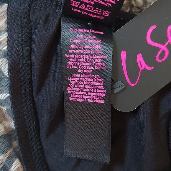 New With Tags La Senza‎ Size Medium Layered Unlined Bralette - Picture 12 of 12